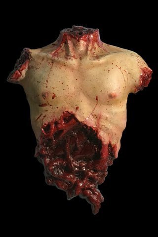 Torso Prop Flat Black Halloween Prop