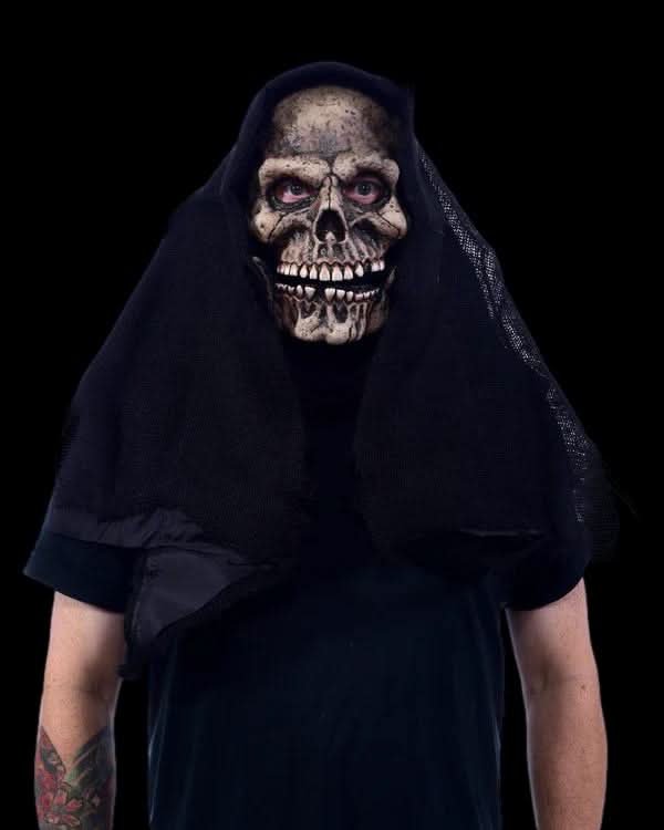 "Grim Reaper" Skull Moving Mouth Halloween Mask