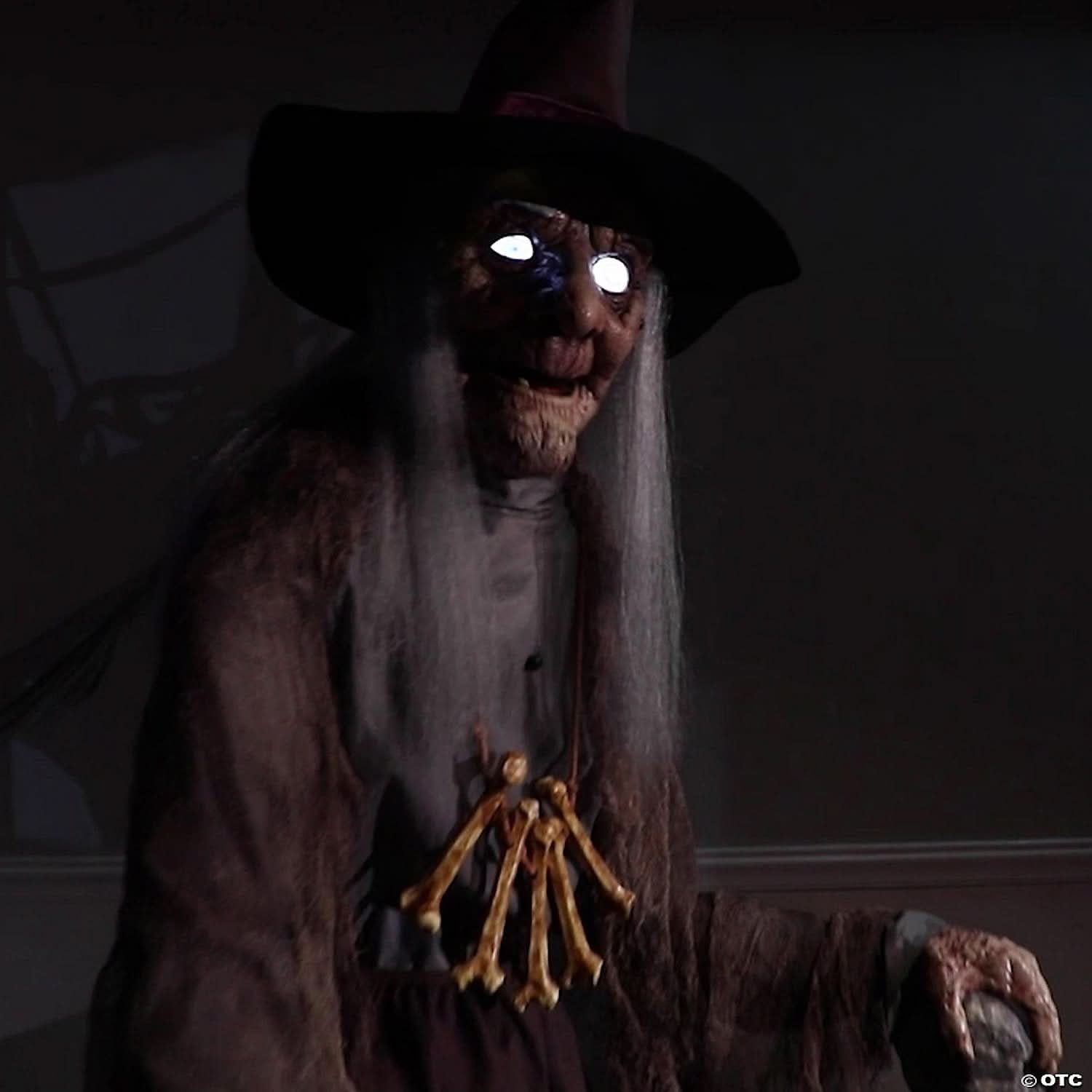 "Haunted Witch" Halloween Animatronic Decoration