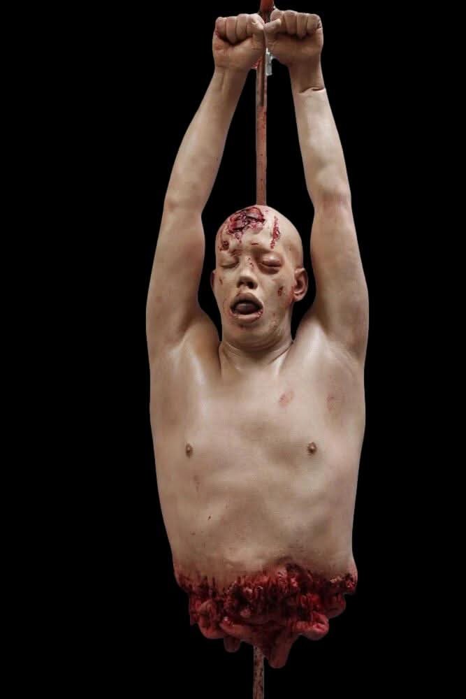 Oscar Hanging Meat Halloween Prop