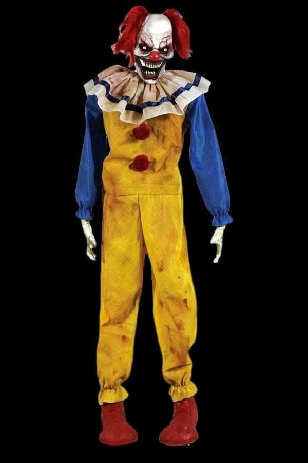 "Twitching Clown" Halloween Animatronic Decoration